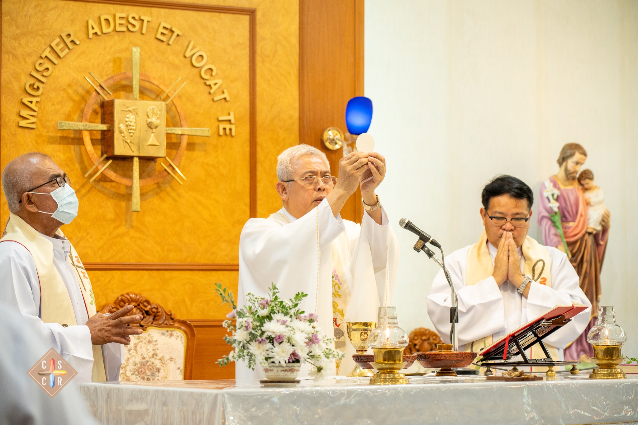 พิธีบูชาขอบพระคุณอุทิศแด่ คุณพ่อยอแซฟ ชัยศักดิ์ ศรีทิพย์ โอกาสครบรอบ 100 วัน